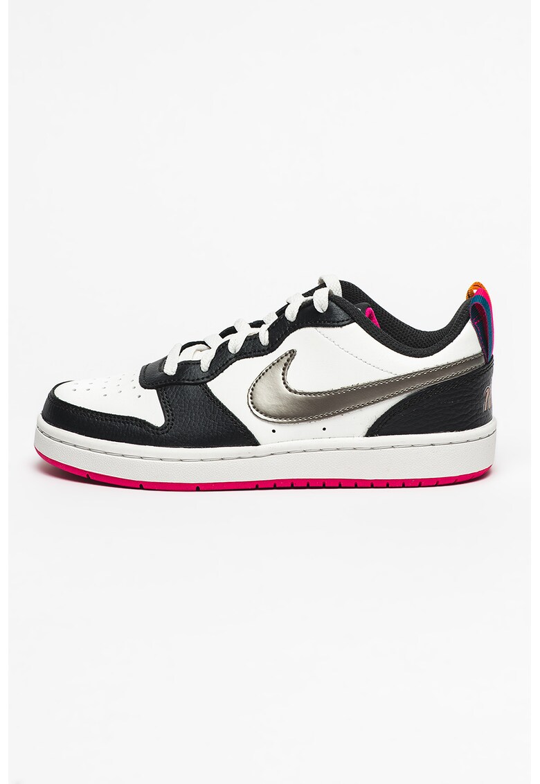 Pantofi sport colorblock de piele Court Borough Low 2