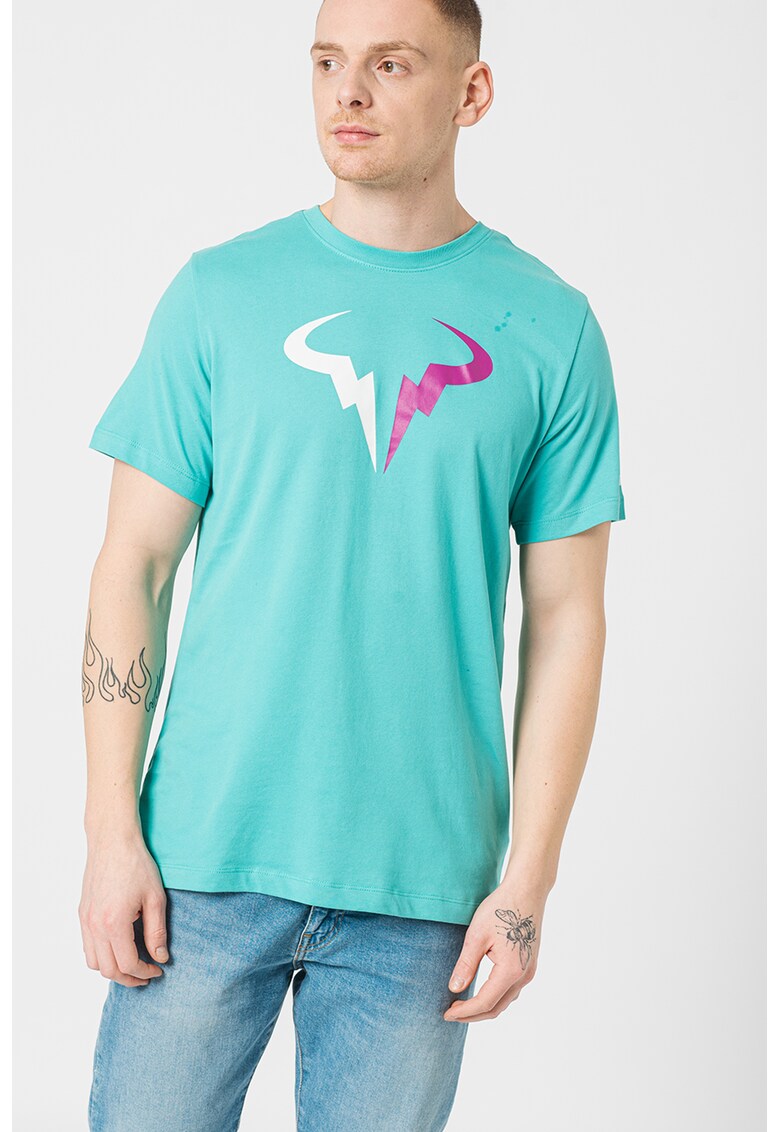 Тенис тениска Rafa с Dri-FIT с овално деколте Nike