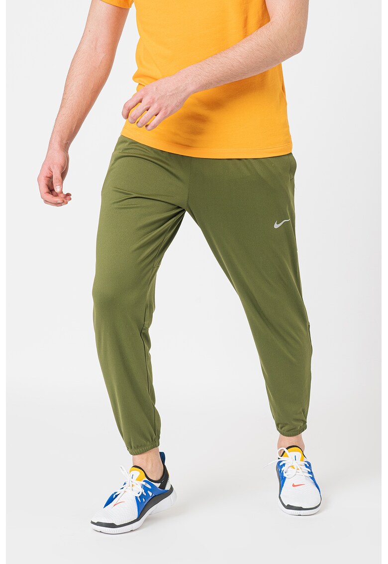 Pantaloni cu detaliu logo si tehnologie Dri-Fit pentru alergare alergare