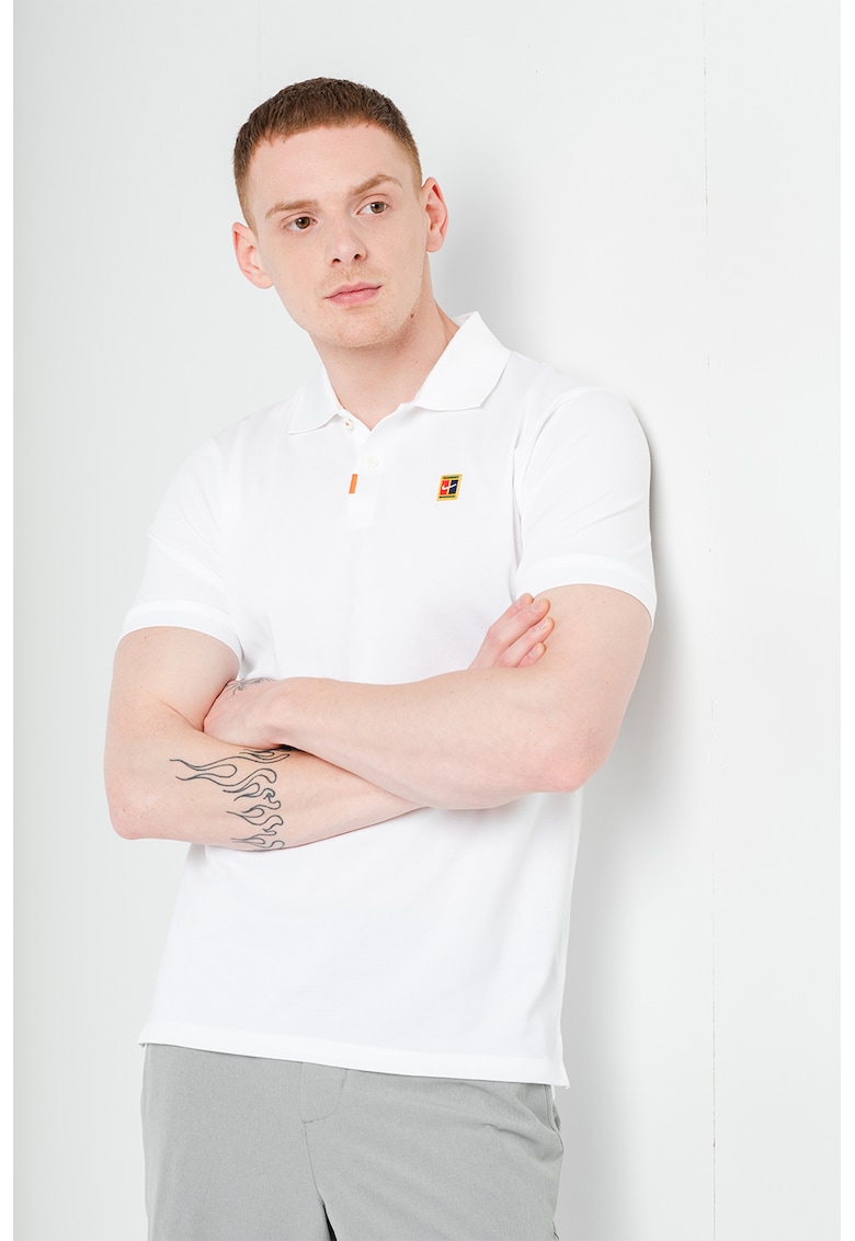 Tricou polo slim fit cu Dri-FIT pentru tenis