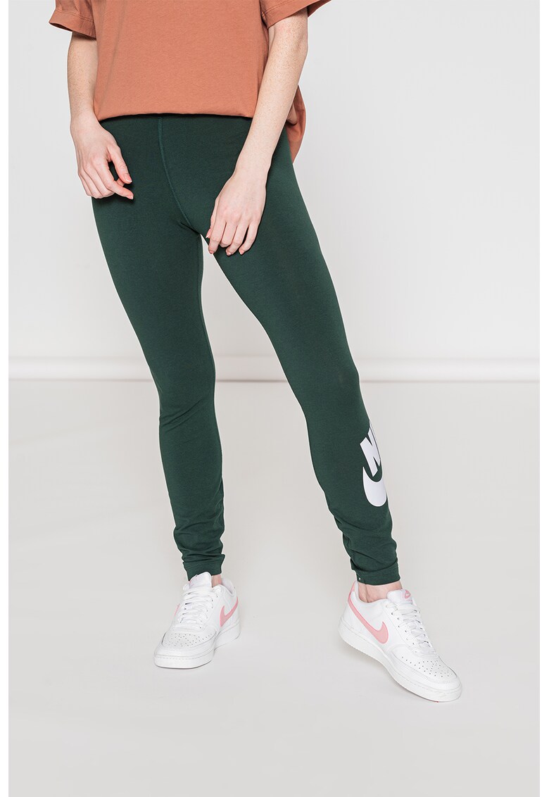 Фитнес клин Essential с висока талия и лого Nike