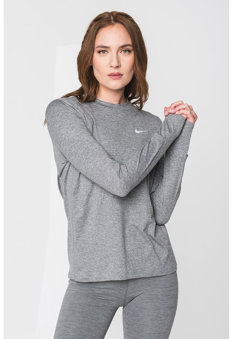 Bluza cu fenta pentru degetul mare pentru alergare Element