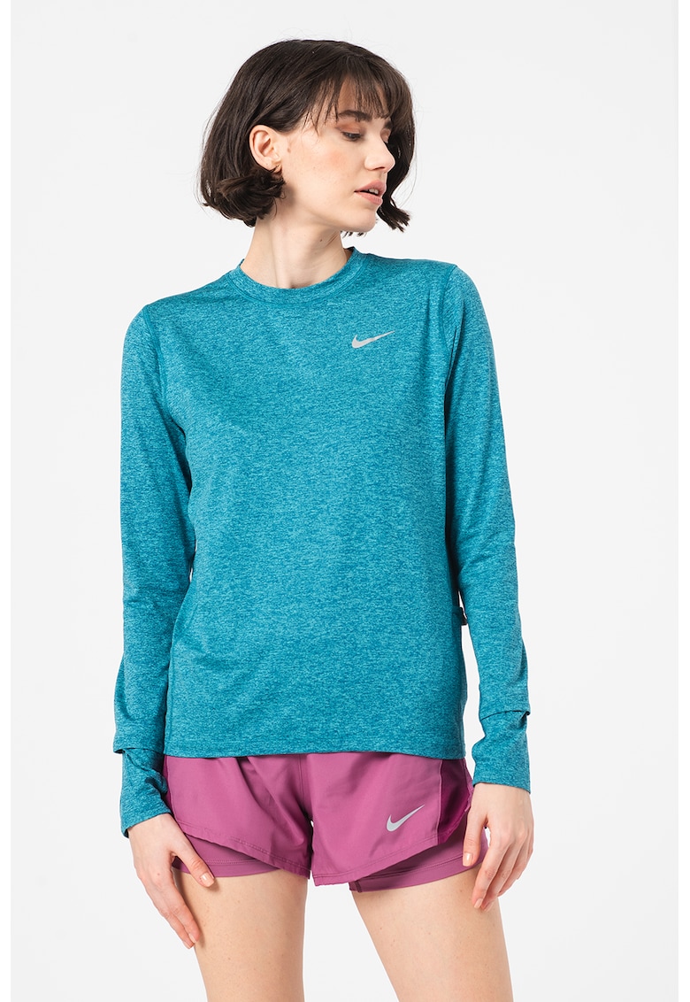 Блуза Element за бягане с цепка за палеца Nike