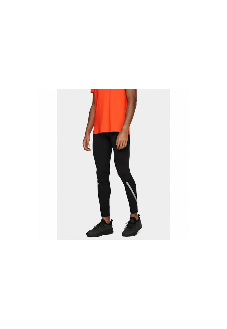 Colanti de barbati pentru alergare H4Z21-SPMF011 - Negru