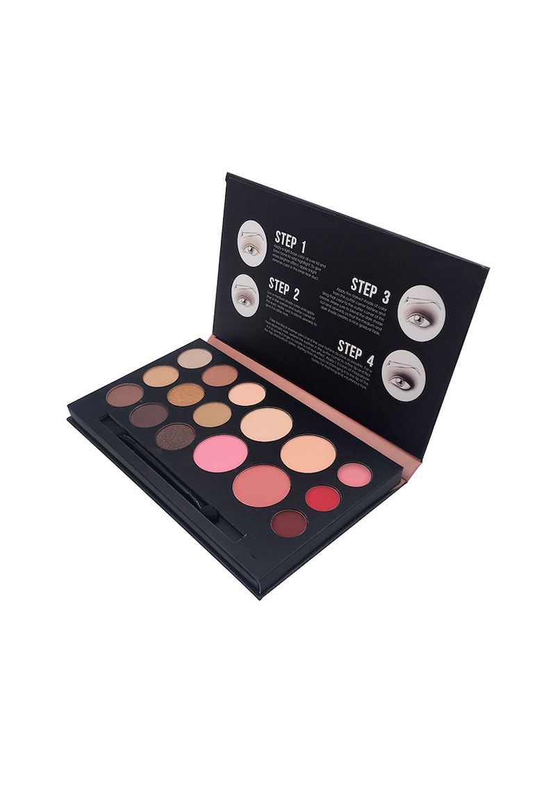 Paleta farduri de ochi - The Essential Contour - 01 - 16 nuante