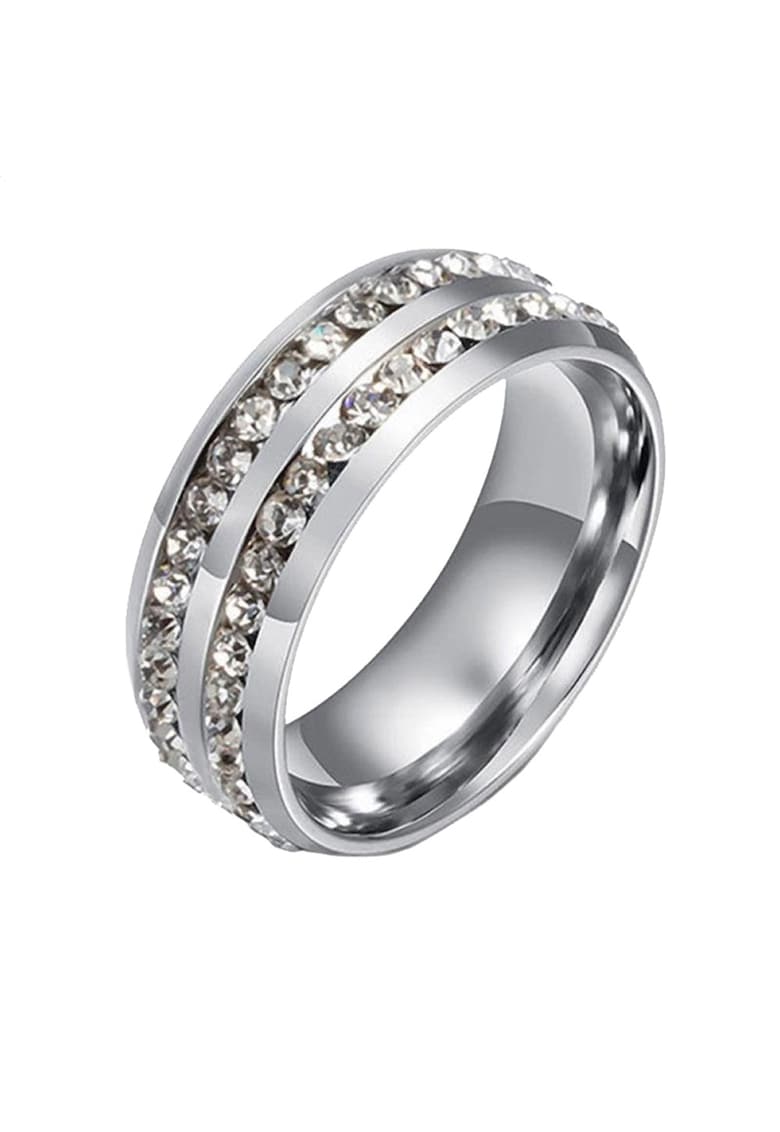 Inel 3714 titan - Argintiu