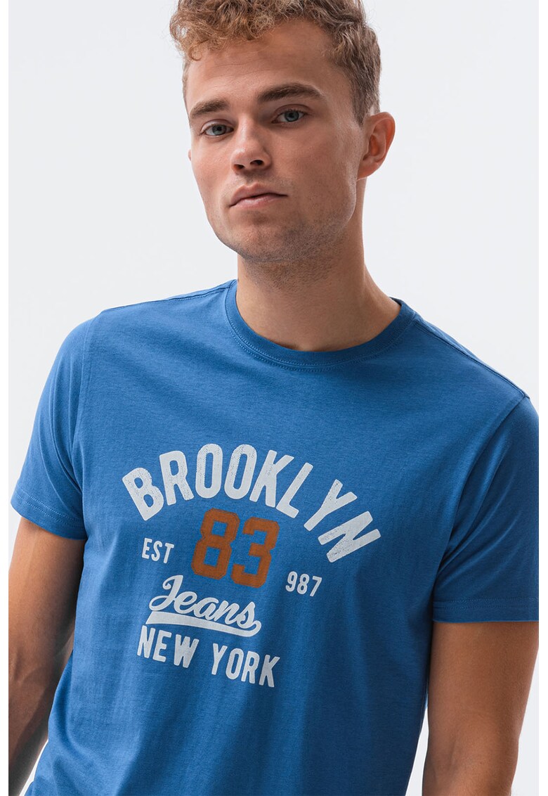 Tricou de bumbac cu imprimeu - Brooklyn