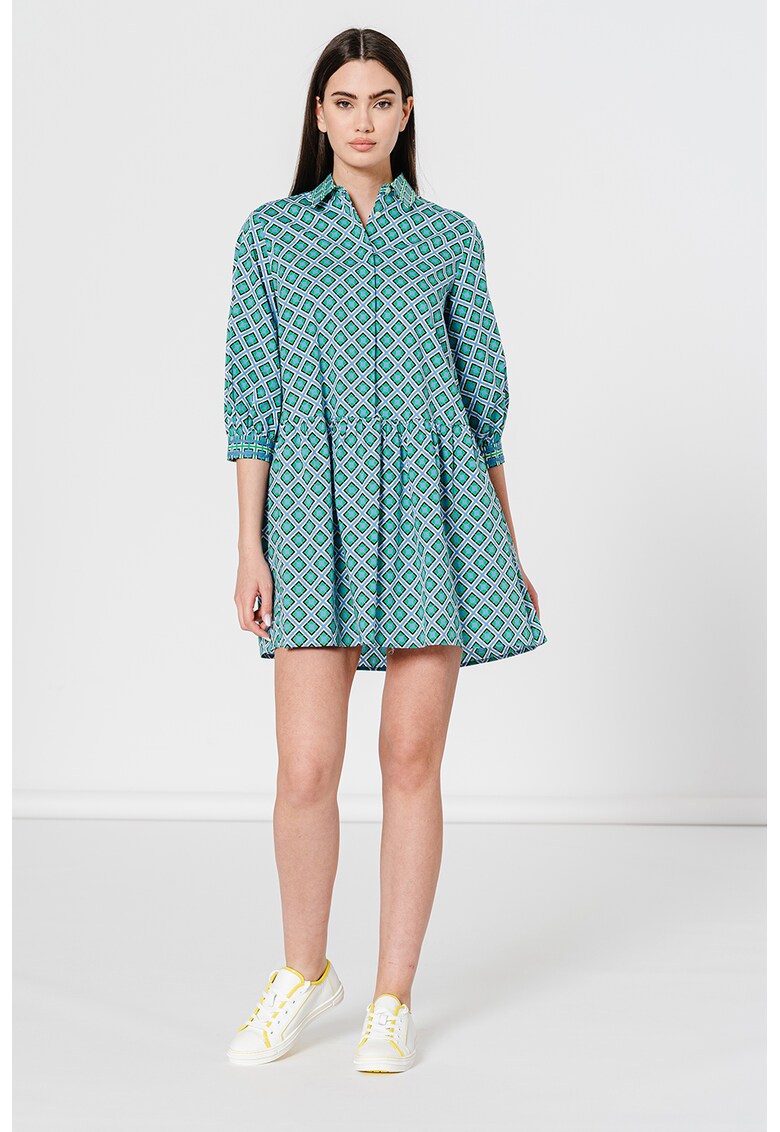 Rochie mini lejera cu maneci 3/4 Algebra