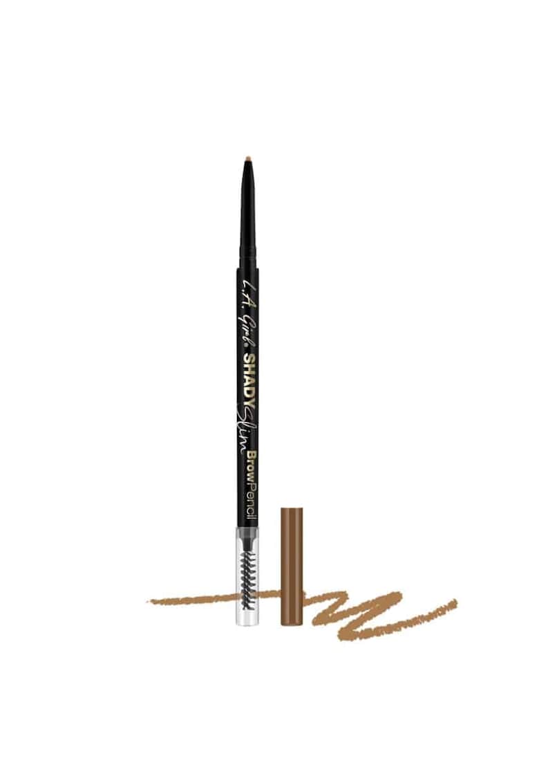 Creion definere sprancene L.A Girl Shady Slim Brow Pencil GB 352 Taupe - 0.08g