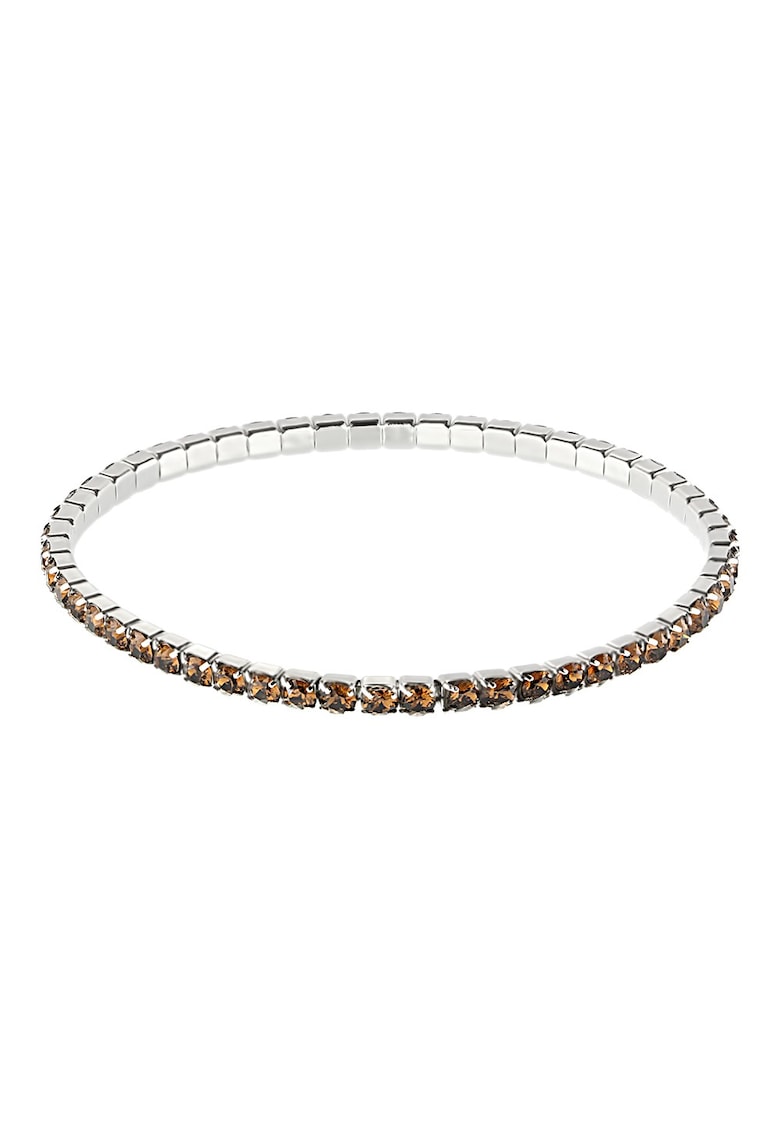 Bratara cu Cristale Swarovski® Stretch - Maro
