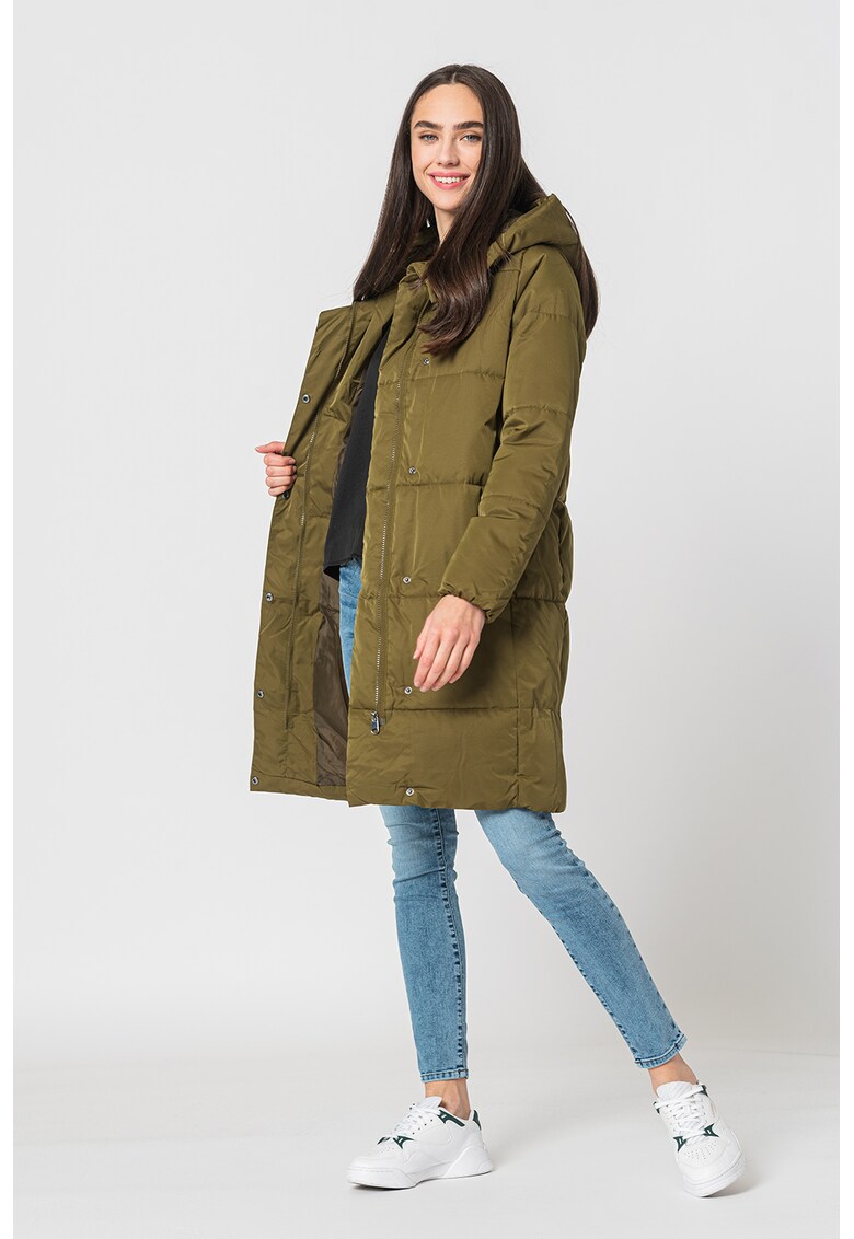 Капитонирано зимно яке Stella с качулка Vero Moda