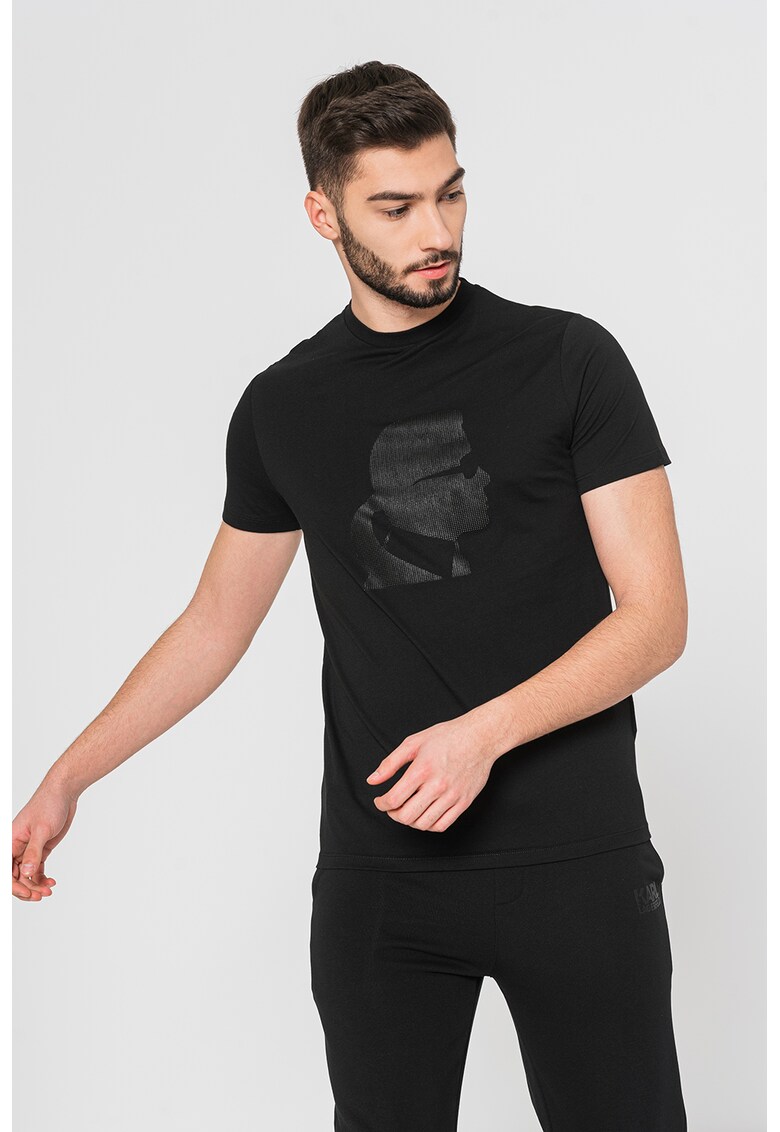 Tricou de bumbac cu logo fashiondays.ro imagine 2022 reducere