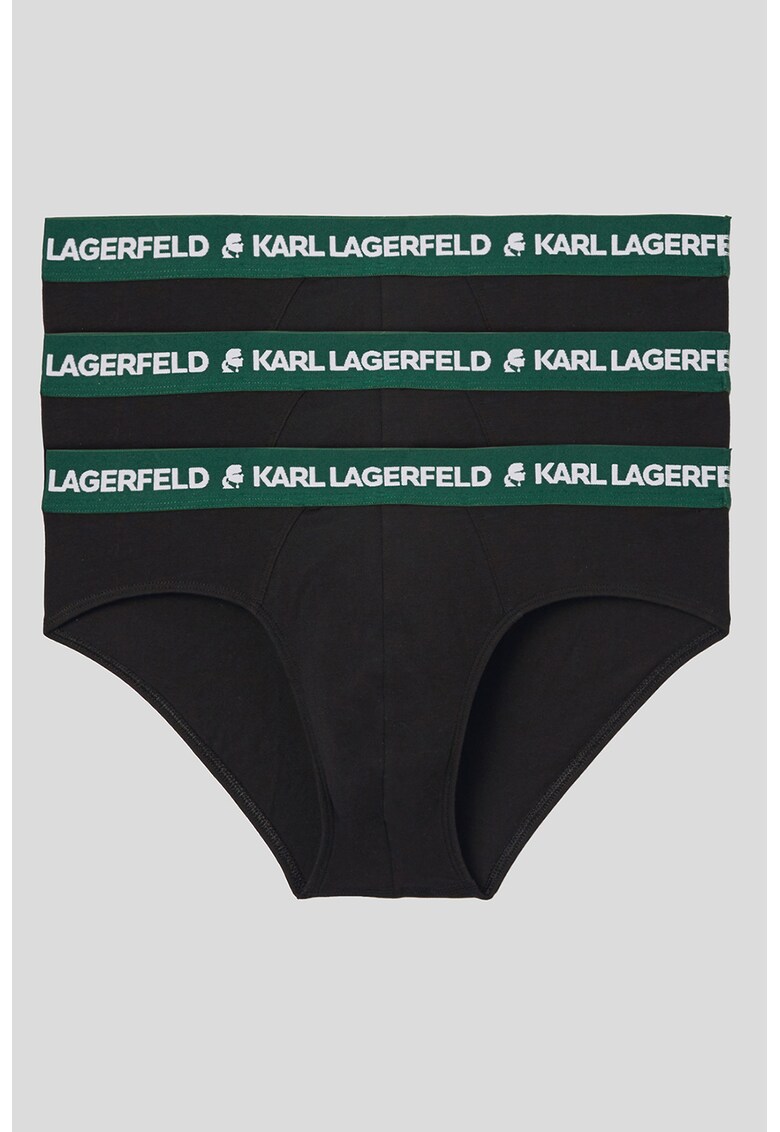 Слипове с органичен памук - 3 чифта Karl Lagerfeld