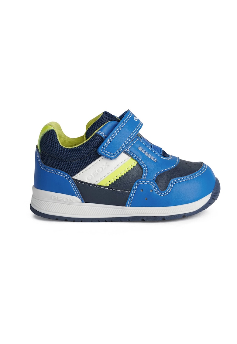Pantofi sport low-cut cu velcro - Albastru deschis/Bleumarin