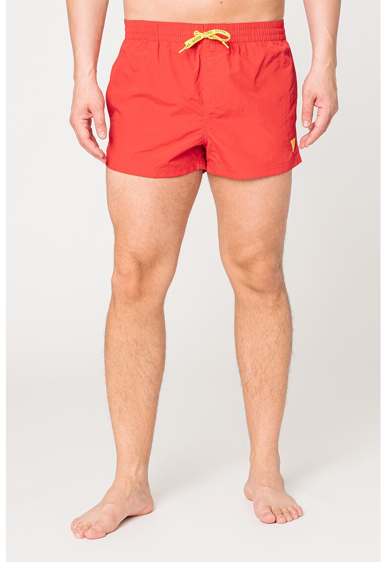 Pantaloni scurti de inot cu model uni Pantaloni scurti de inot cu model uni fashiondays.ro