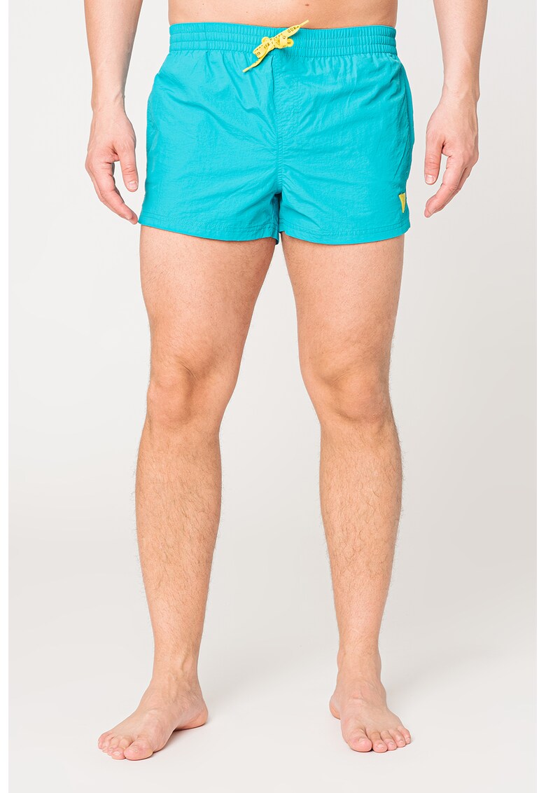 Pantaloni scurti de inot cu model uni Pantaloni scurti de inot cu model uni fashiondays.ro