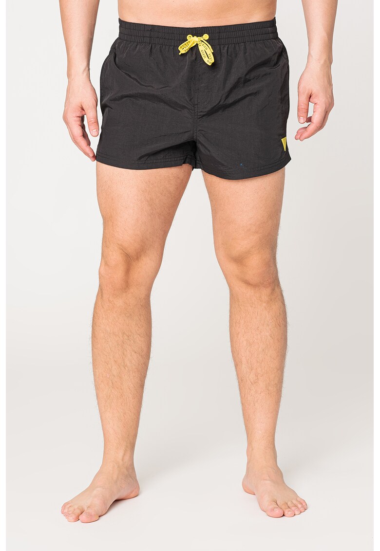 Pantaloni scurti de inot cu model uni Pantaloni scurti de inot cu model uni fashiondays.ro