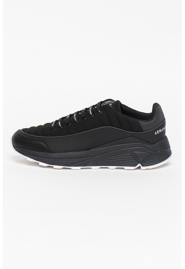 Pantofi sport de plasa cu garnituri de piele Pantofi sport de plasa cu garnituri de piele Armani Exchange