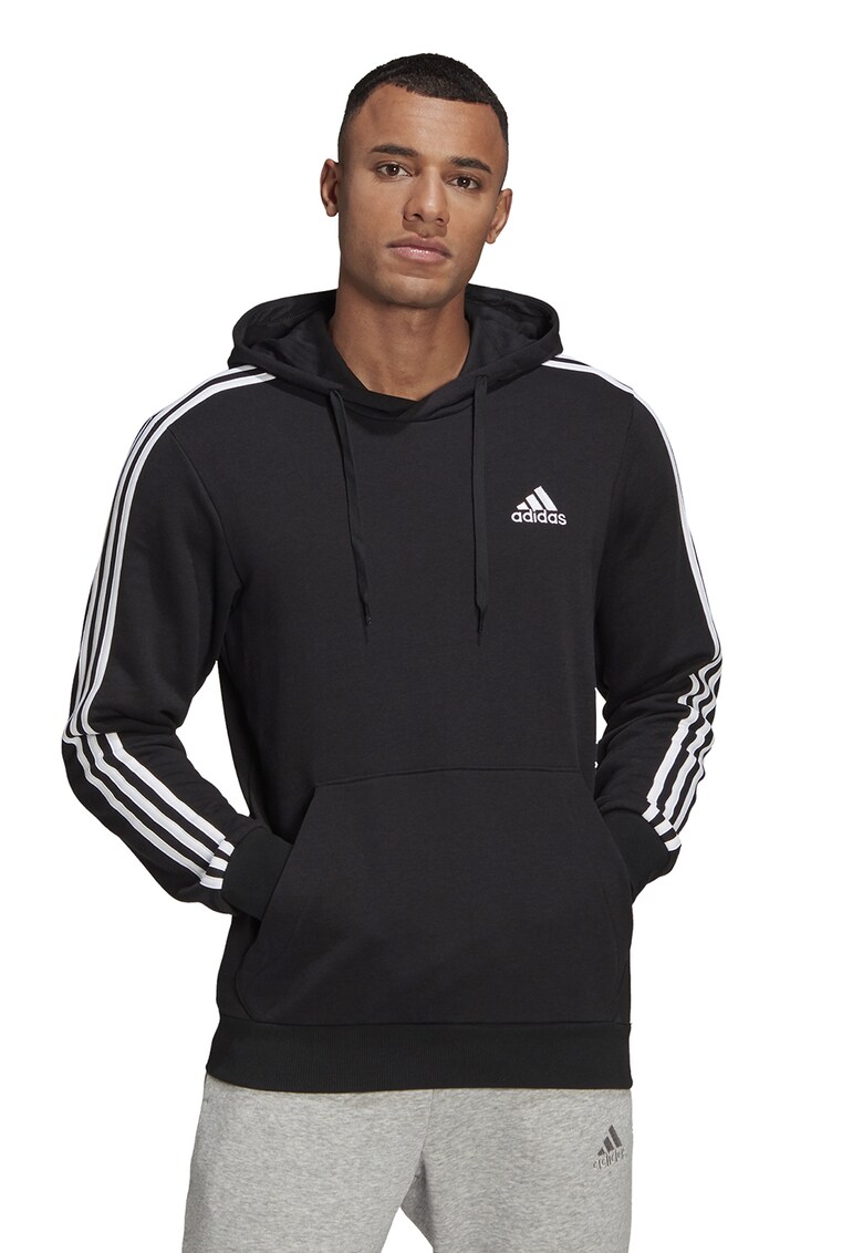 Hanorac regular fit cu buzunar kangaroo Essentials 3-Stripes