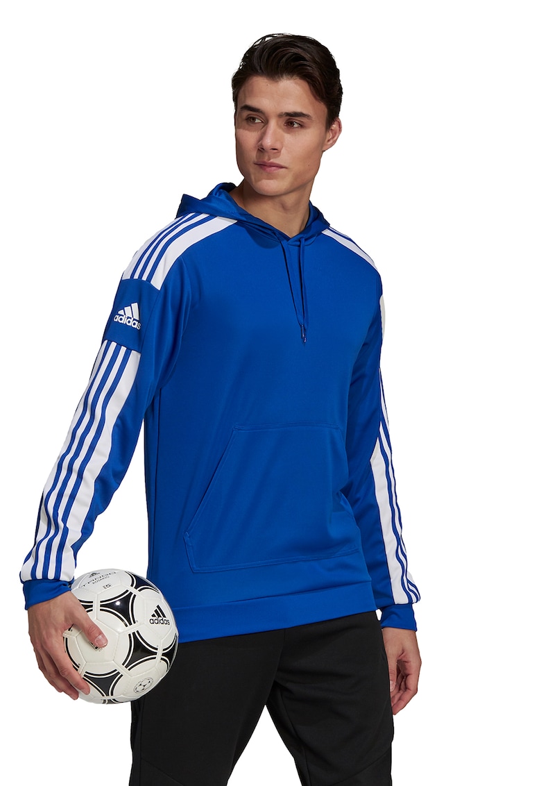 Hanorac pentru fotbal SQ21 - Alb/Albastru royal