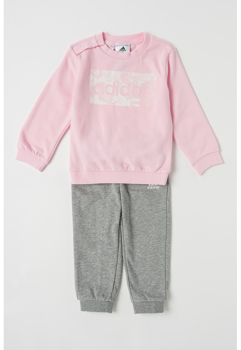 Trening cu logo - Gri/Roz pastel