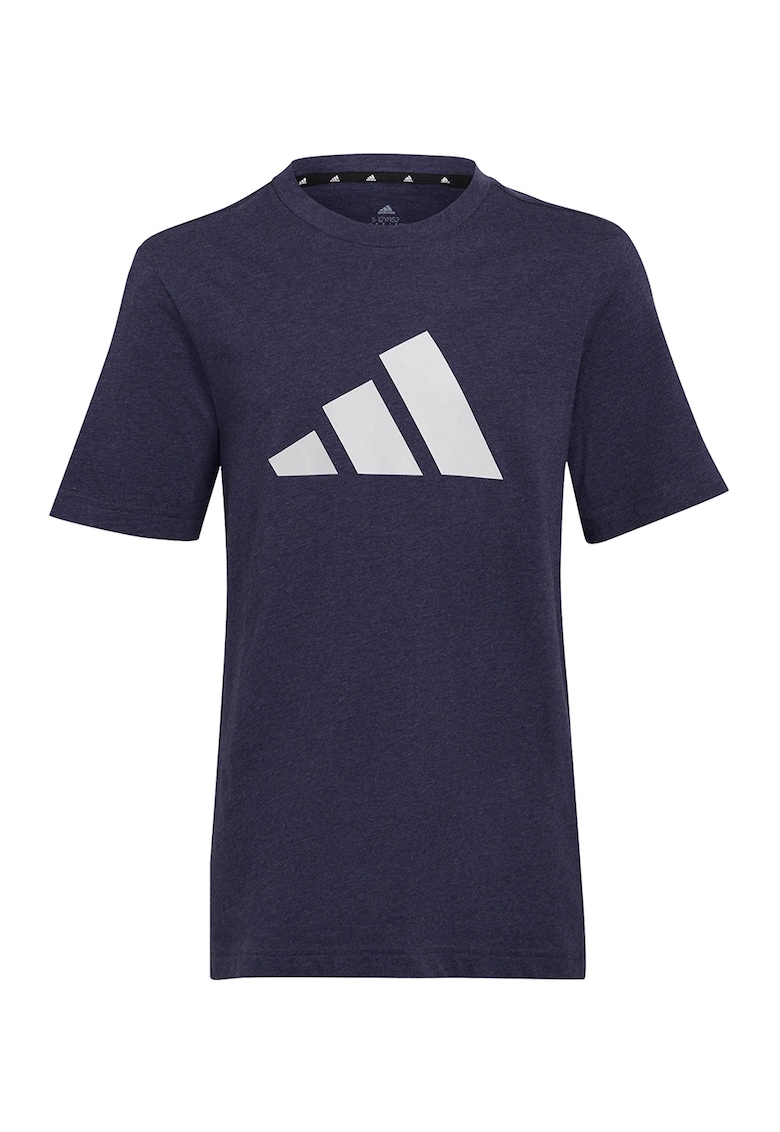 Спортна памучна тениска с лого adidas Performance