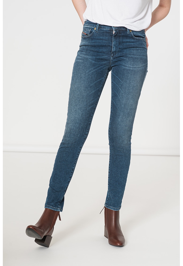 Blugi super-skinny Roisin - Albastru inchis