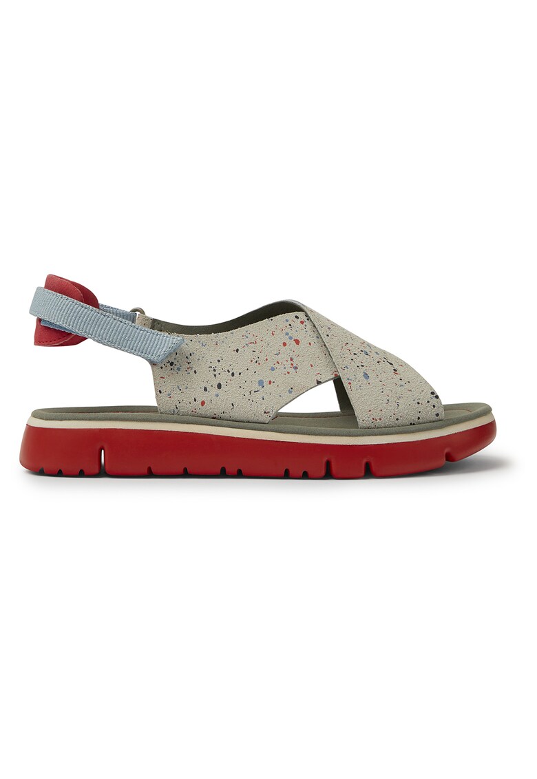Sandale cu velcro cu aspect colorblock Oruga Femei 2023-09-26