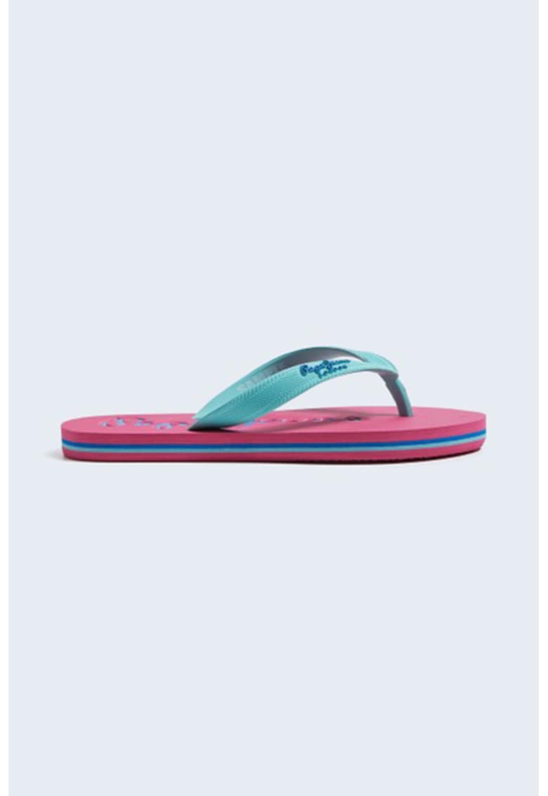 Papuci flip-flop cu logo Fashiondays 2023-03-21