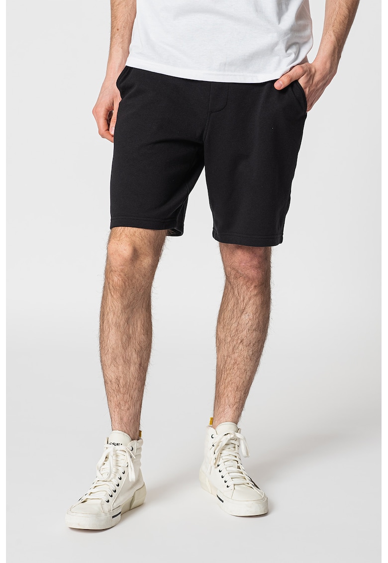 Pantaloni scurti pentru fitness Explorer - Negru