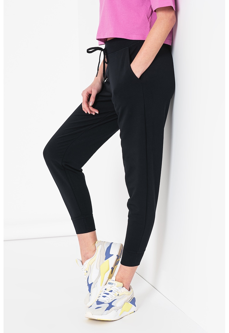 Pantaloni sport cu snur si buzunare laterale pentru fitness Restful fashiondays.ro