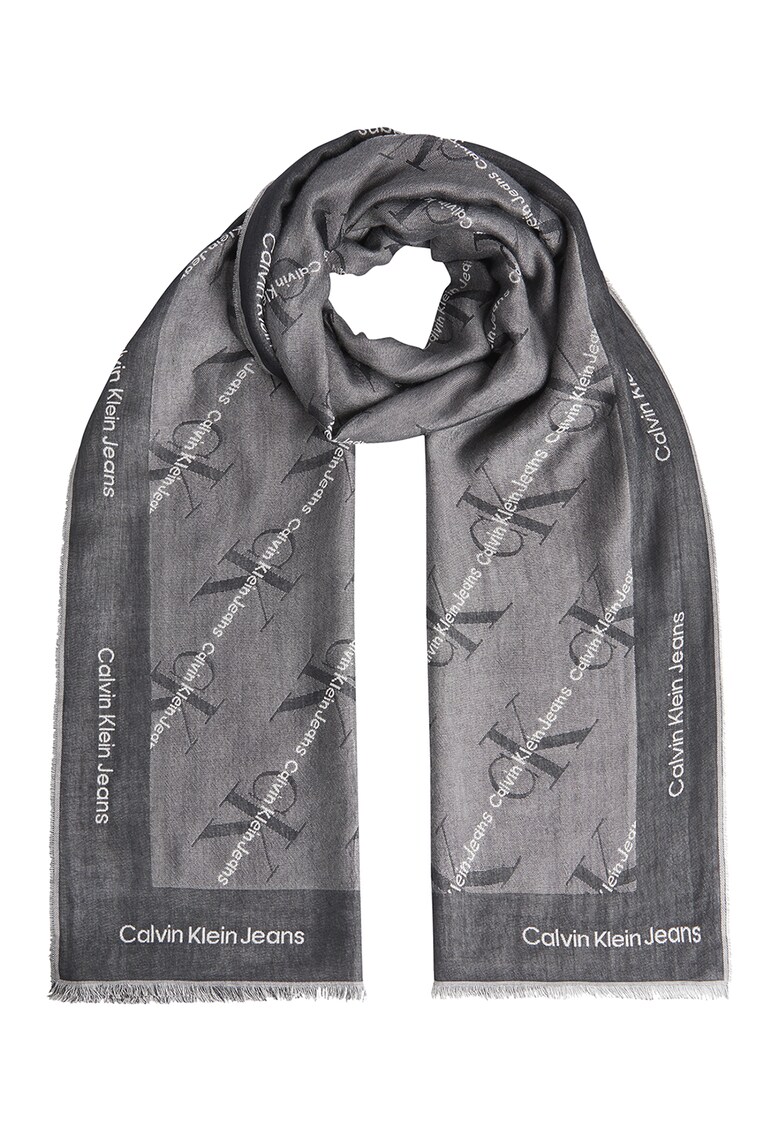 Шал с модал на лога CALVIN KLEIN JEANS