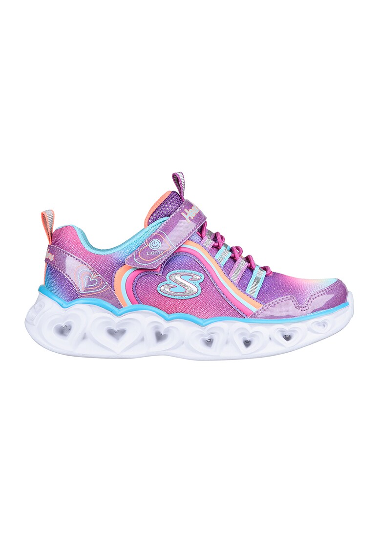 Pantofi sport cu velcro si LED-uri Rainbow Lux ANSWEAR