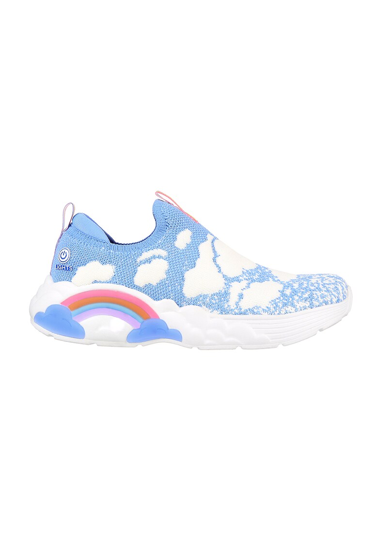 Pantofi sport slip-on din material textil Rainbow Racer