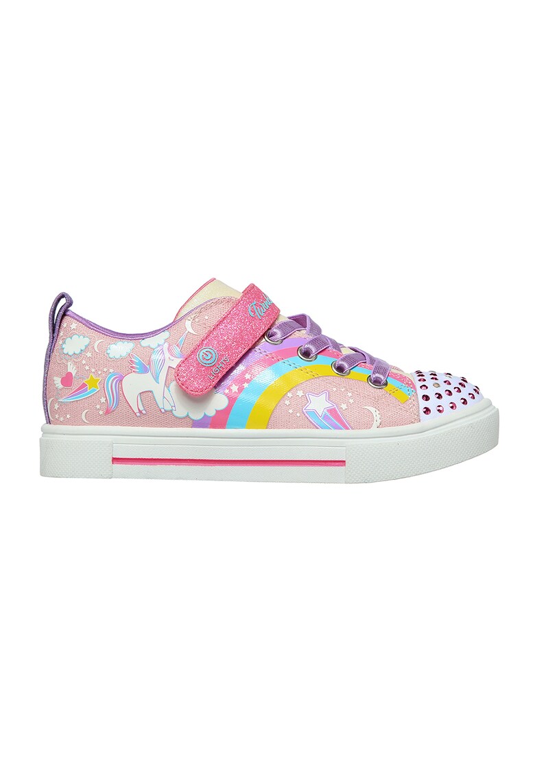 Tenisi cu velcro Twinkle Sparks - Unicorn Charmed Light-Up