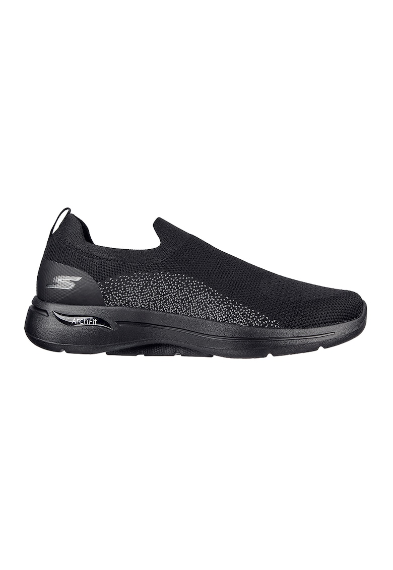 Pantofi sport slip-on de plasa cu aspect tricotat go walk arch fit-seltos