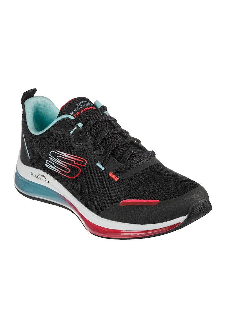 Pantofi sport Skech-Air Element 2 - Rosu/Negru/Albastru aquamarin
