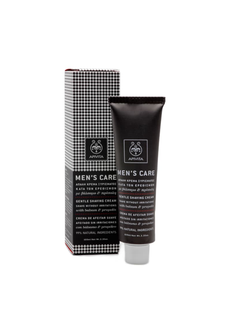 Crema de ras pentru barbati cu formula delicata fara alcool si actiune calmanta -  100 gr
