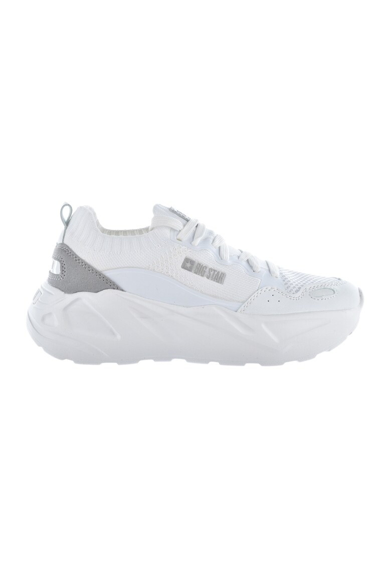 Pantofi sport cu insertii de plasa