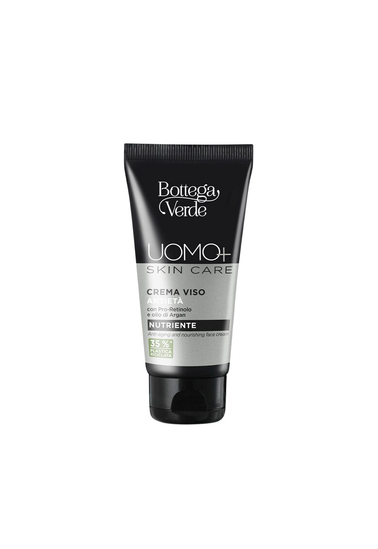 Crema de fata - anti-imbatranire hranitoare - cu Pro-Retinol si ulei de argan - Uomo+ - 50 ML -