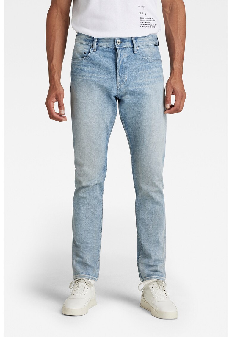 G-Star RAW Дънки от органичен памук със захабен ефект за Мъже G-Star RAW Дънки от органичен памук със захабен ефект за Мъже