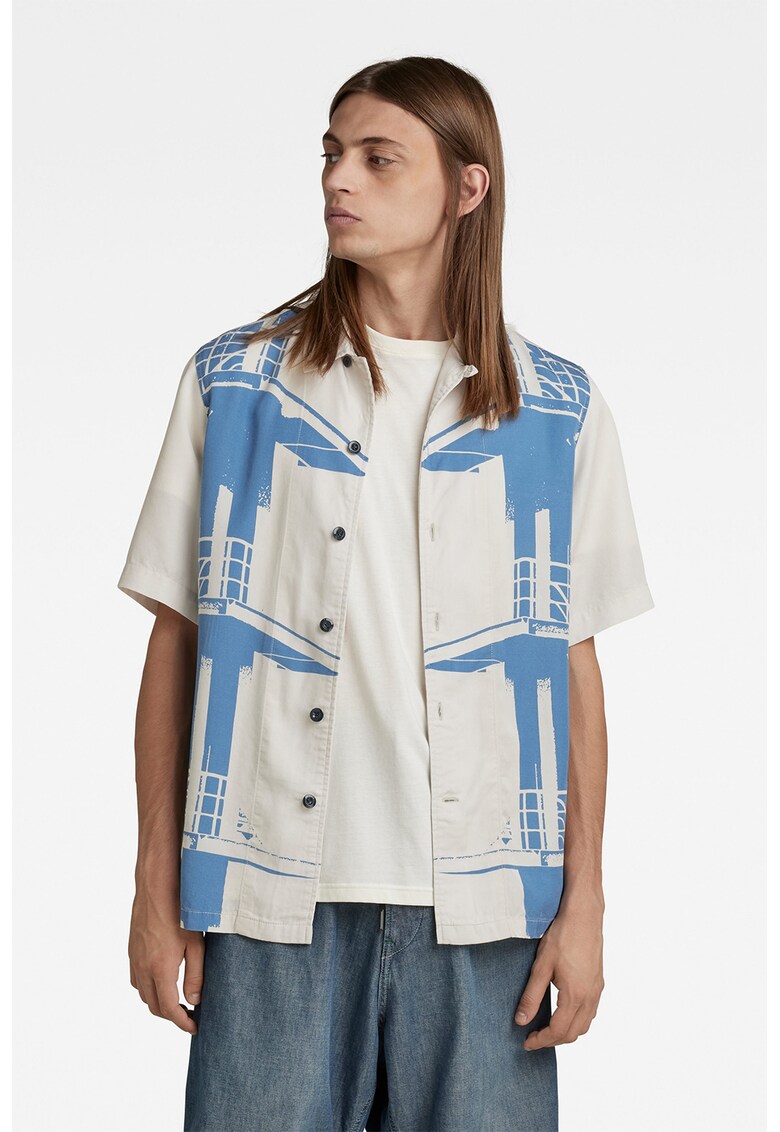 G-Star RAW Риза Hawai с къси ръкави за Мъже G-Star RAW Риза Hawai с къси ръкави за Мъже