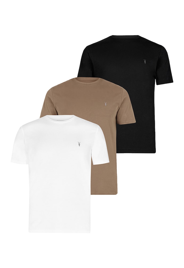 Set de tricouri cu decolteu la baza gatului Brace – 3 piese AllSaints  Imbracaminte