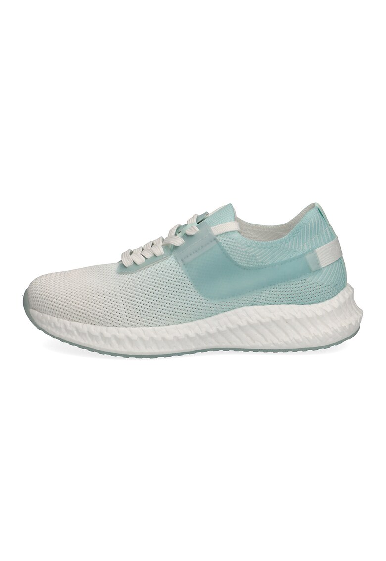 Pantofi sport pull-on din tricot cu detalii peliculizate
