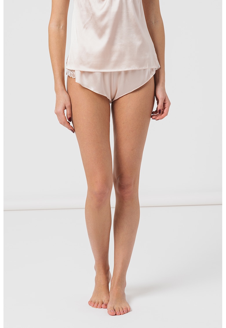 Pantaloni scurti de pijama din amestec de matase Thallo