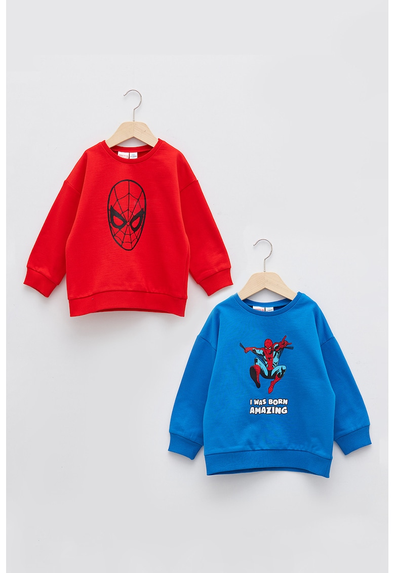 Set de bluze sport cu imprimeu cu Spiderman - 2