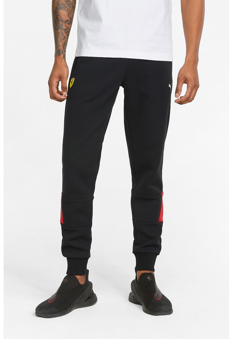 Pantaloni sport cu talie elastica ferrari race