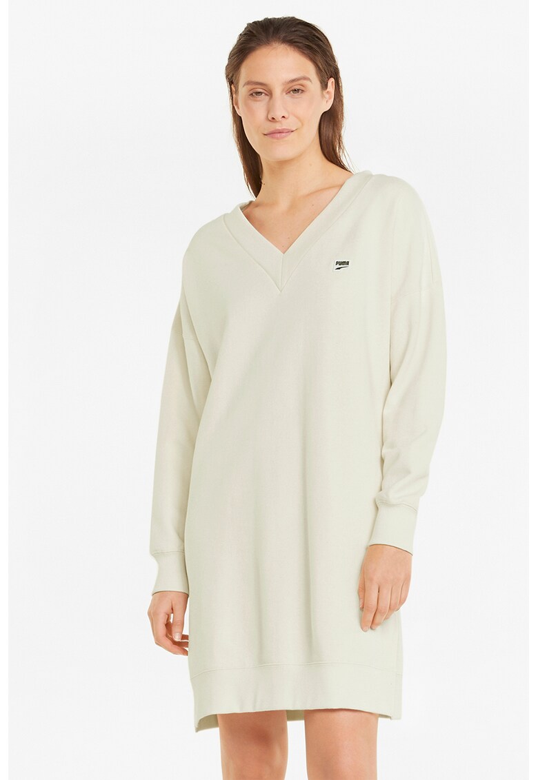 Rochie lejera cu decolteu in V Downtown
