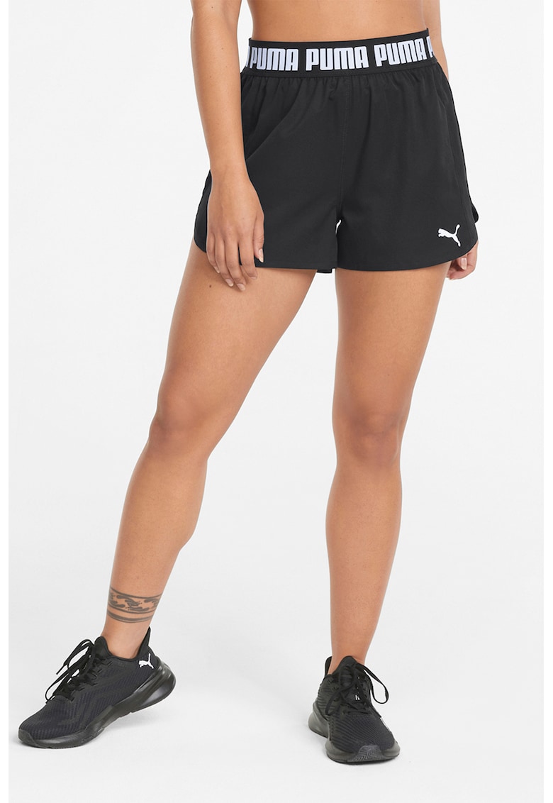 Pantaloni scurti cu imprimeu logo pentru fitness Strong