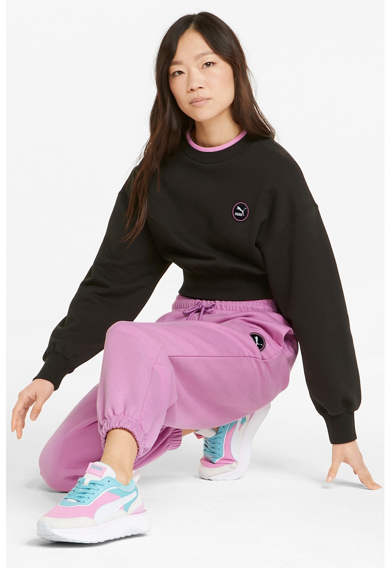 Pantaloni sport relaxed fit SWxP - Roz deschis